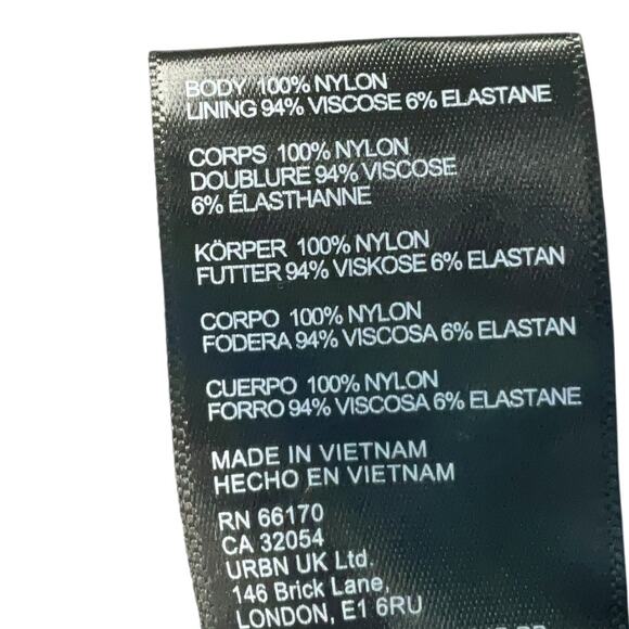 Free People Zoey Lace Mini Skirt Women’s 12 Black Blush Whimsygoth Romantic NEW - Picture 6 of 7